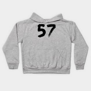 Number 57 Kids Hoodie